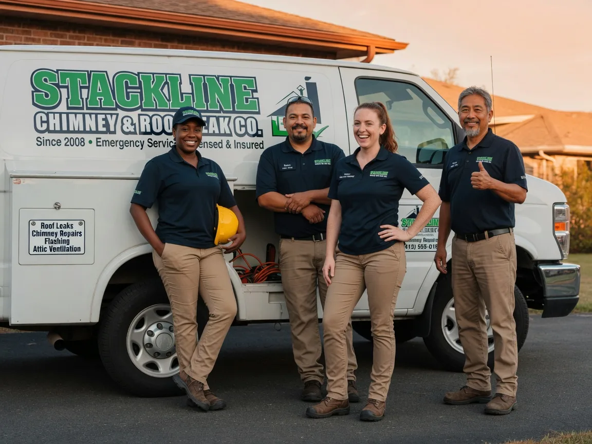 Chimney flashing repair company in Roaring River, NC